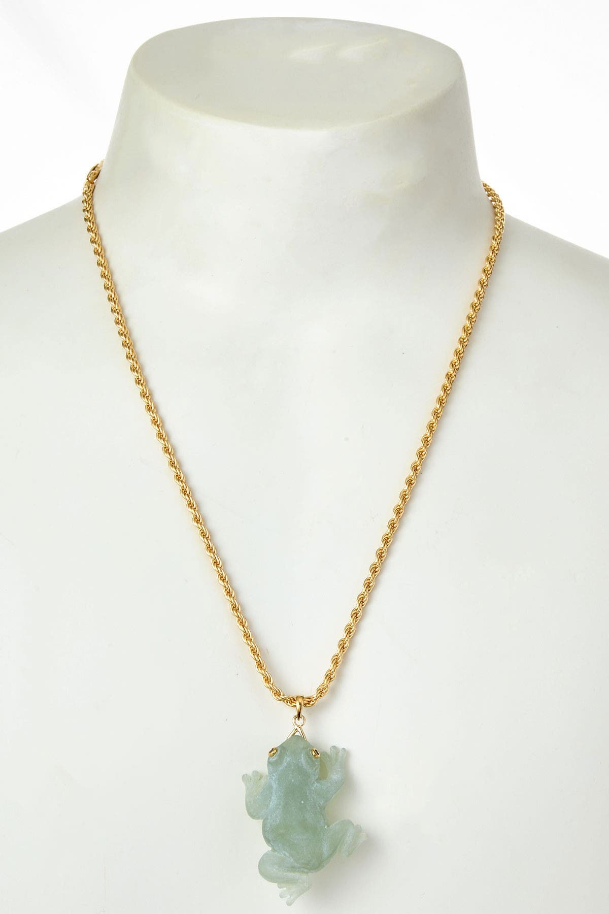 Large TU27-P Tumbled Nephrite Jade Pendant with Gold Plated Bail Large TU27-P Tumbled Nephrite Jade Pendant with Gold Plated Bail